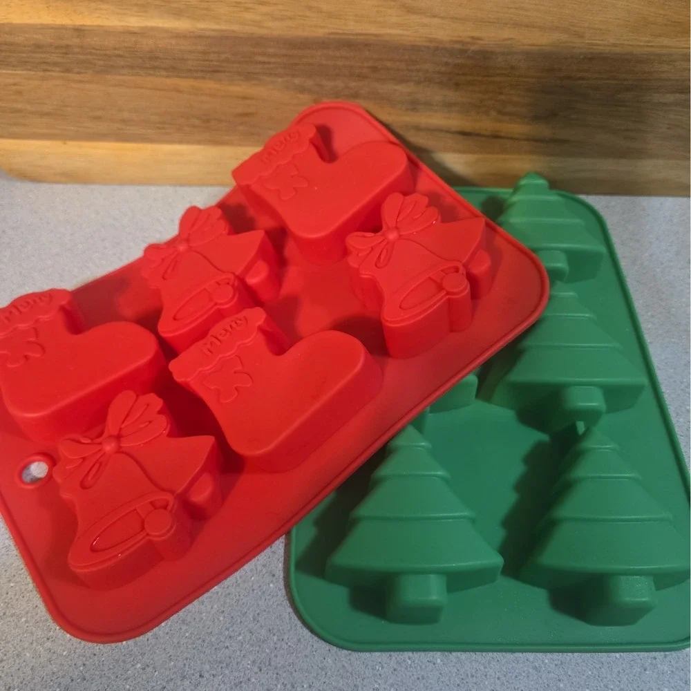 Meijer Christmas Candy Silicone Mold 6.8